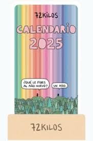 CALENDARIO MESA DE TARJETAS 2025 72 KILOS