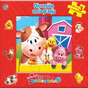 DIVERSIÓN EN LA GRANJA (LIBRO+3 PUZZLES)