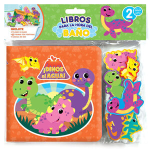 ¡DINOS AL AGUA! (LIBRO BAÑO)