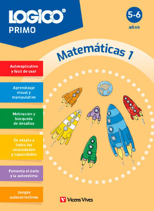 LOGICO PRIMO MATEMATICAS 1 (5-6 AÑOS)