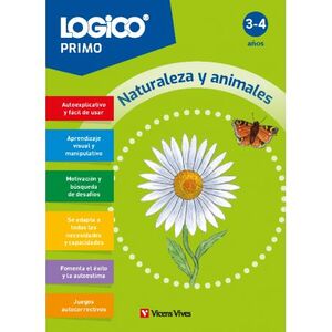 LOGICO PRIMO. NATURALEZA Y ANIMALES (3-4 AÑOS)