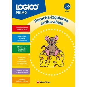 LOGICO PRIMO. DERECHA-IZQUIERDA, ARRIBA-ABAJO (5-6 AÑOS)