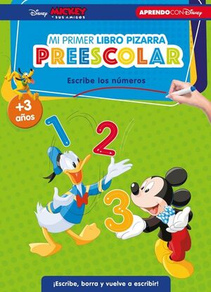 DISNEY PRIMEROS NUMEROS (LIBRO-PIZARRA)